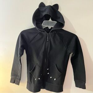 Cat & Jack size medium kitty cat hoodie